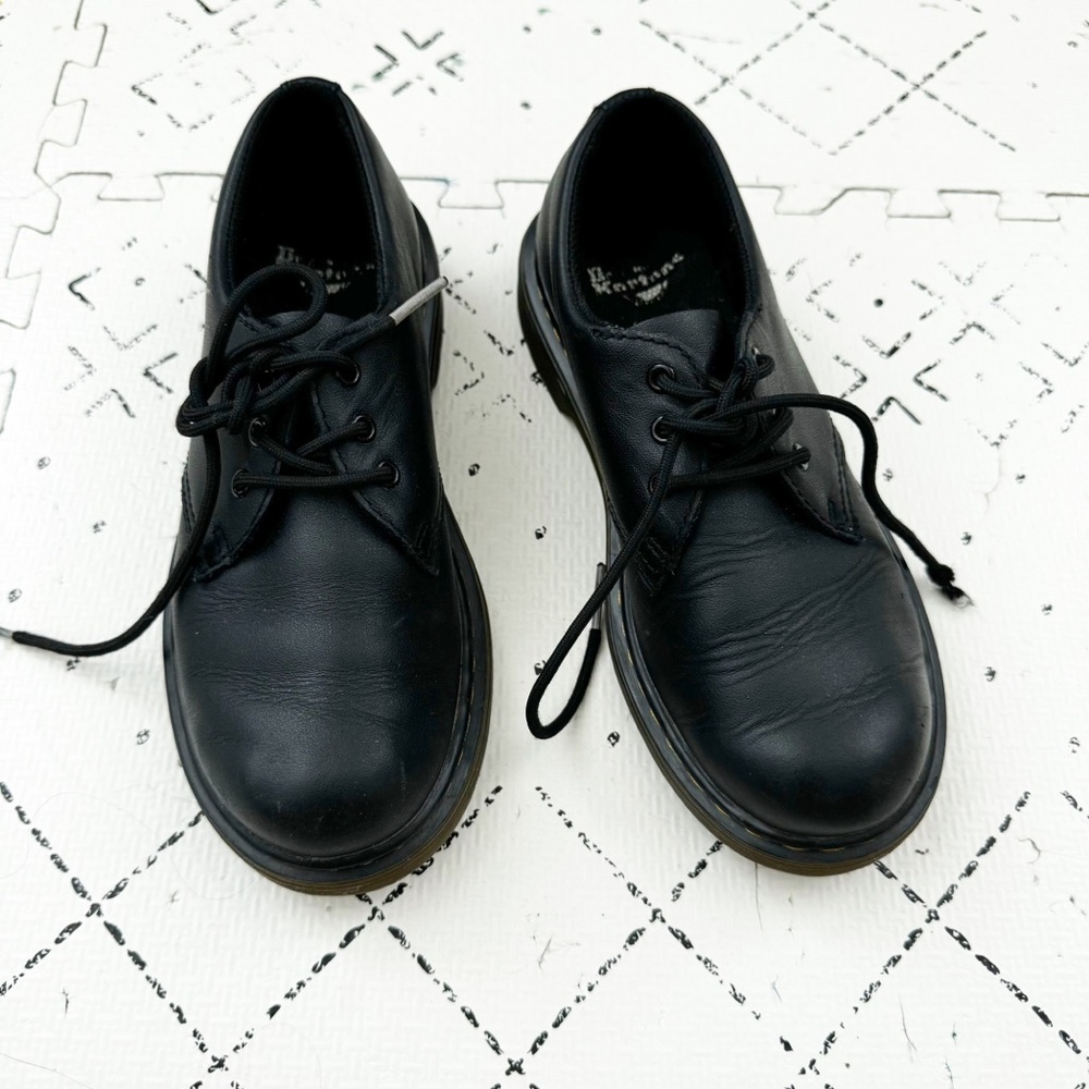 Dr. Martens- Kids Black Oxfords Size 2